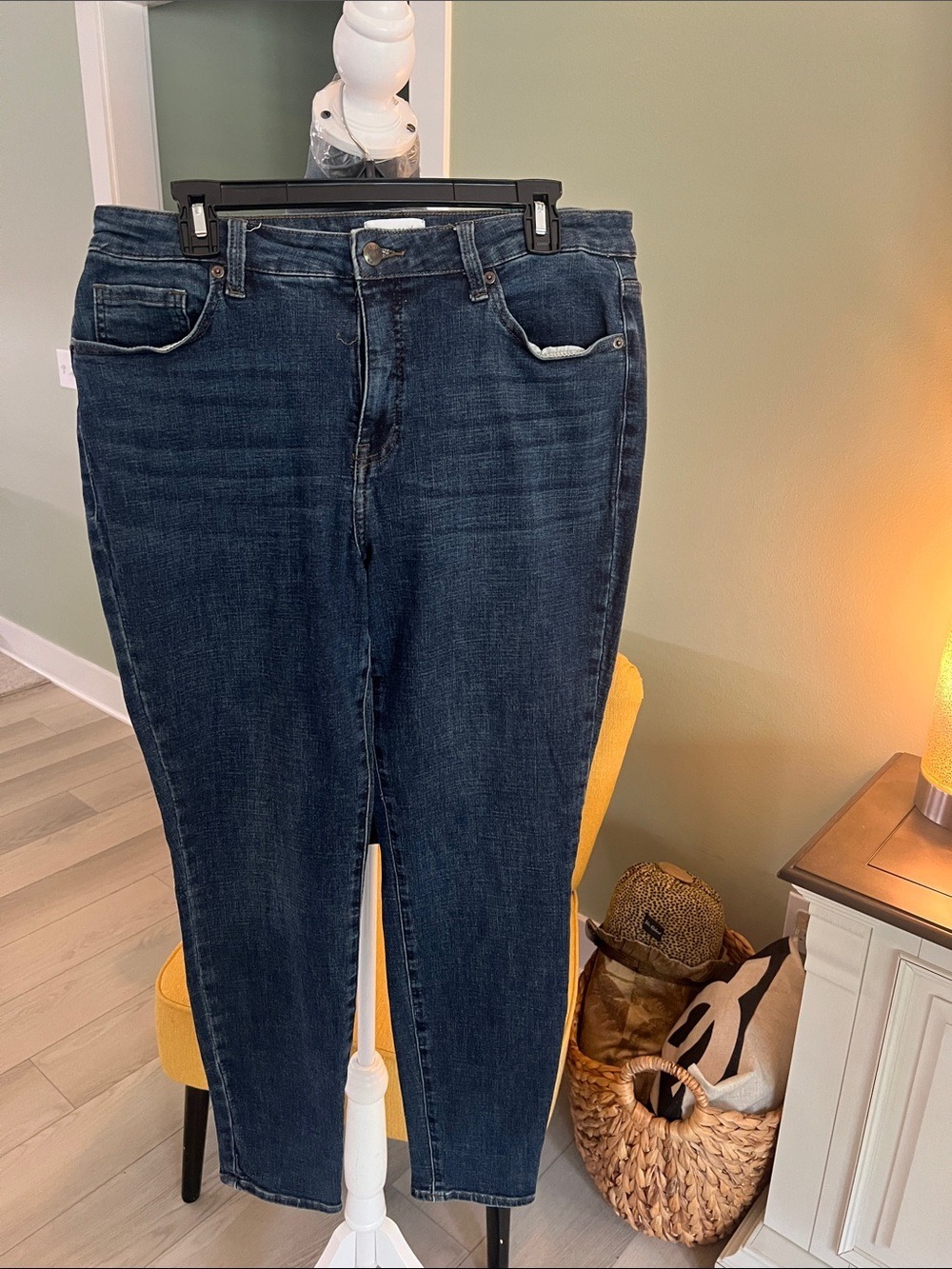 pistola Dark Blue Skinny Jeans